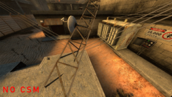 Black Mesa: каскадные карты теней